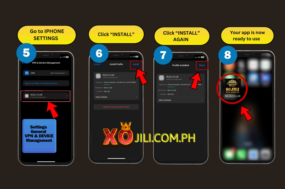 Some things to keep in mind when downloading the Xojili App