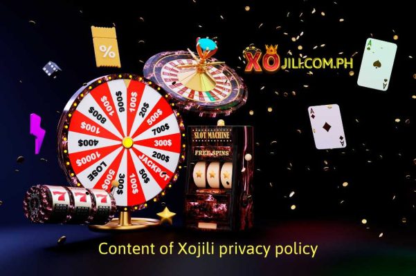 Content of Xojili privacy policy